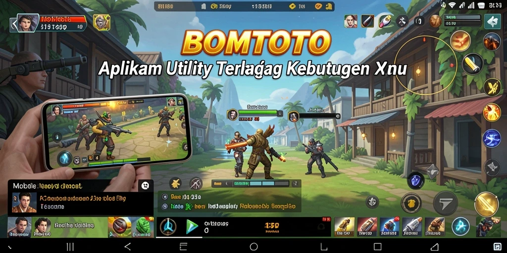 Screenshot utama BOMTOTO menunjukkan antarmuka yang intuitif dan fungsional.