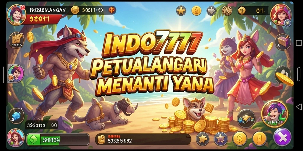 Tampilan menakjubkan dari gameplay INDO777 yang seru.