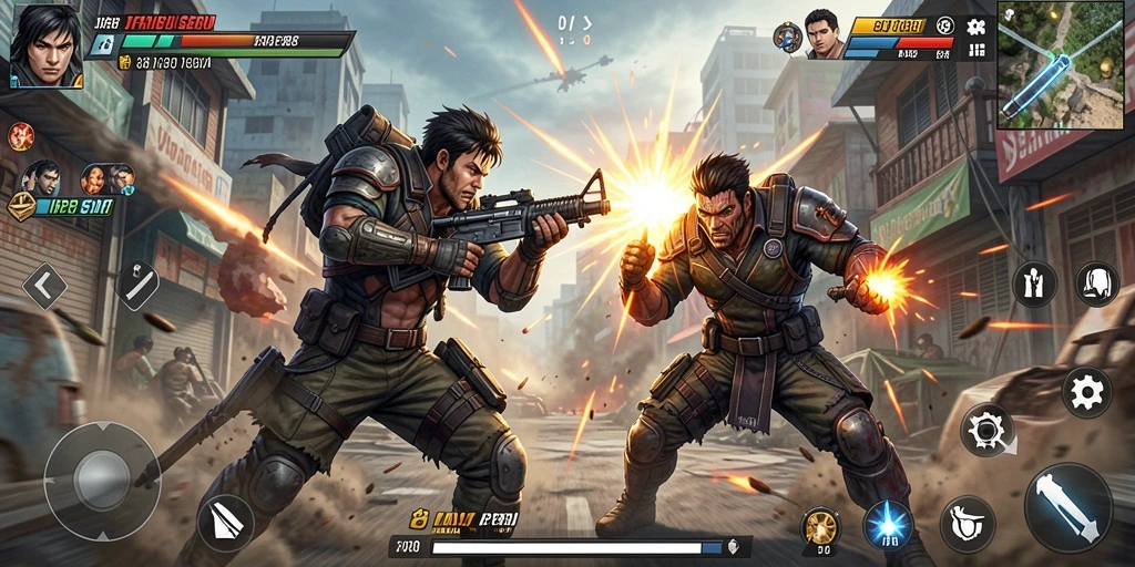 Screenshot gameplay JPS88 menampilkan pertarungan seru dan aksi mendebarkan.